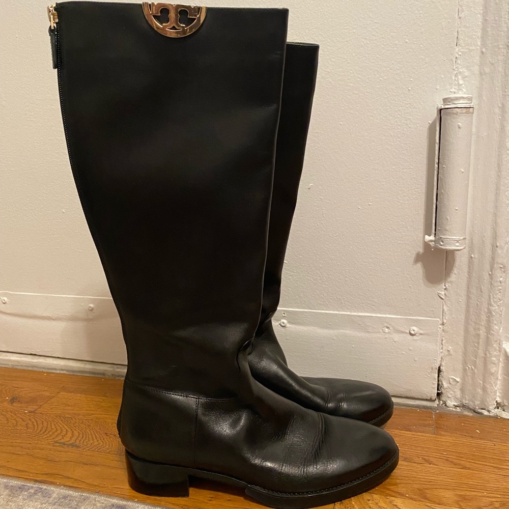 Tory Burch Leather Boots size 9